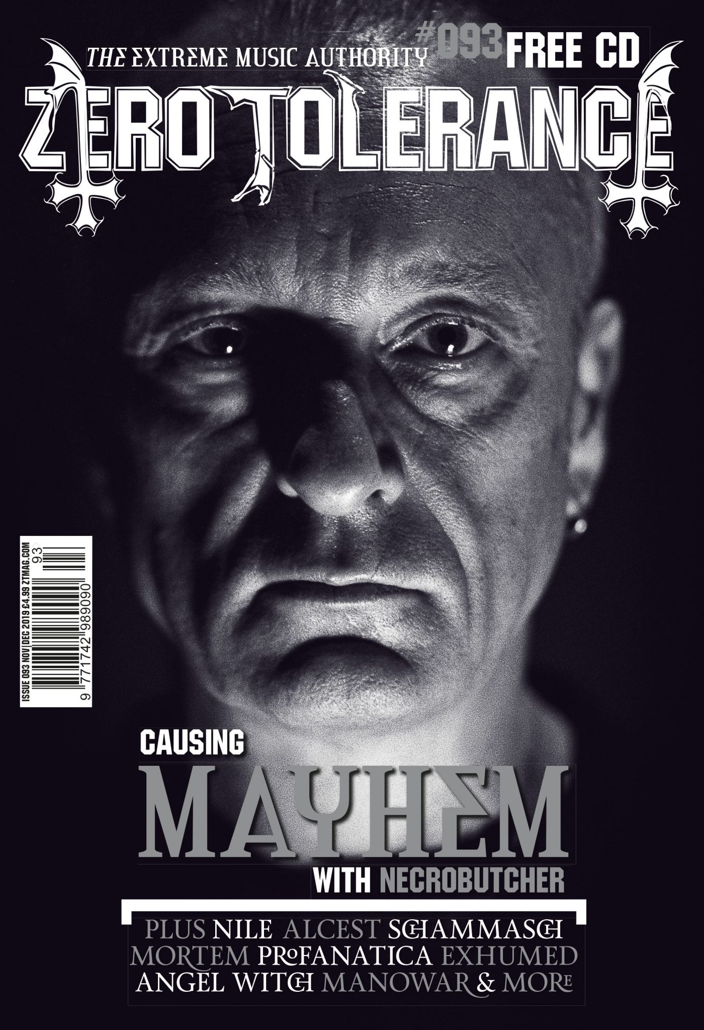 Issue 093 Nov/Dec edition Zero Tolerance Magazine